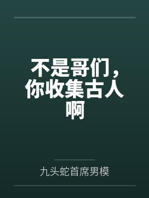 不是哥们，你收集古人啊封面