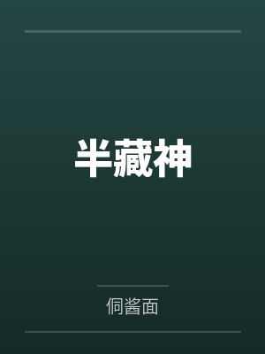 半藏神封面