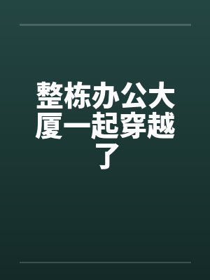 整栋办公大厦一起穿越了封面
